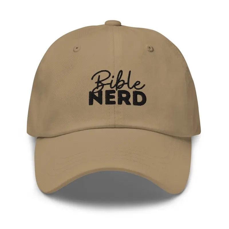 Embroidered Bible Nerd Hat